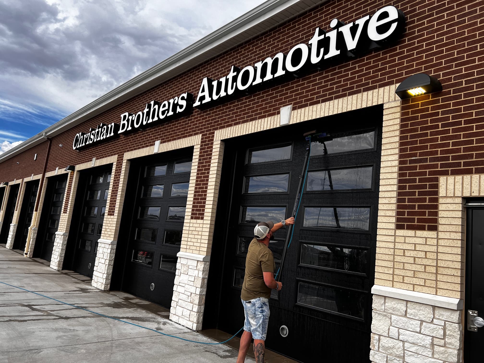 Christian Brothers Automotive property serviced by Above & Beyond Janitorial Services